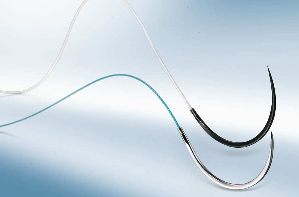 PREMICRON зелений, USP 2/0(3) довж. 90см 2 колючі голки 1/2 кола, серцево-судин